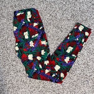 LuLaRoe Floral leggings